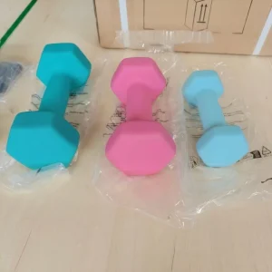 Fitness Equipment Colorful Vinyl or Neoprene Dumbbell for Gym Strength Training