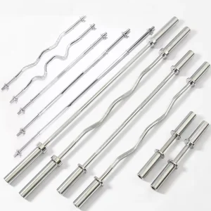 Fitness Equipment Commercial Stainless Steel Weightlifting Barbell Bar for Gym