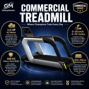 Fitness Equipment Factory Electric Running Machine Heavy Duty Motorized LED LCD Screen Treadmill