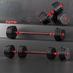 Fitness Equipment Mancuernas Gym Adjustable Cement Dumbbell Set 11lbs Weight Ranges Dumbells Kettlebell Set