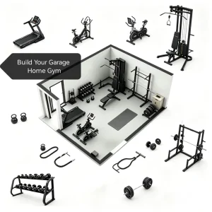 Fitness Equipment Set Full Body Workout Adjustable Training Kit