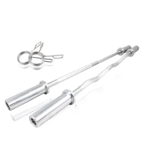 Fitness Equipment Strength Training Weightlifting Barbell Bar Bary Steel 1.5m