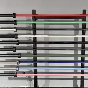 Fitness Equipment Weightlifting 5cm Colorful Barbell