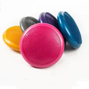 Fitness Exercise Air-Inflated Balance Cushion Stability Massage Wobble Disc