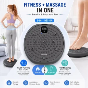 Fitness Exercise Waist Twisting Disc Machine Fitness Equipment Accessory Acupressure Mat Board Tool Plate