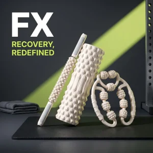 Fitness Foam Roller for Muscle Massage, Deep Tissue Exercise Recovery, Stretching, Yoga and Home Workout
