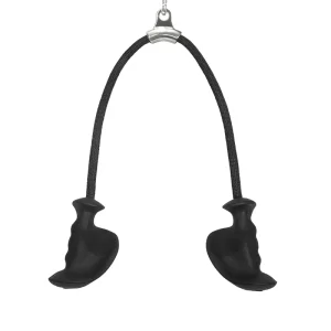 Fitness Gym Equipment Accessories Home Body Workout Grip Pull Down Tricep Rope Wire Rope Handle
