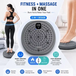 Fitness Gym Equipment Exercise Machine Waist Twisting Disc Personal Fitness Trainer Waist Training Equipment Smart Twist Board