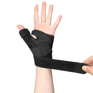 Fitness Gym Wrist Support Adjustable Compression Wrist Wraps Breathable Weightlifting Wrist Guard for Training
