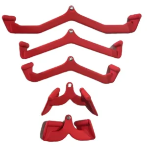 Fitness Handles Set 5/8-Piece Lat Pulldown Wide-Grip and Rowing Bars