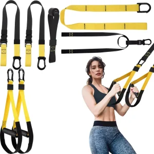 Fitness Hanging Training Gym Strap Suspension Trainer Belt Workout Horizontal Bar Arm Strength Training Elastic Straps P3