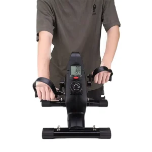 Fitness Home Exercise Bike New Mini Cycle Pedal with Adjustable Resistance Under Desk Portable Rehabilitation