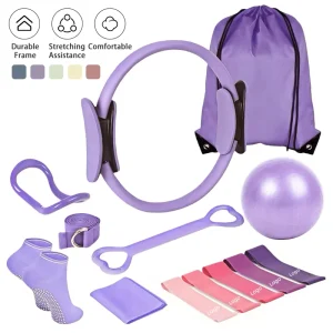 Fitness Home Exercise Yoga Pilates Equipment Bundle Accessories Pilates Yoga Set