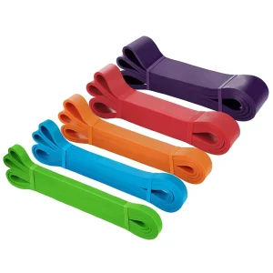 Fitness Latex Elastic Loop Bands Durable & Eco Friendly Exercise Resistance Set for Seniors