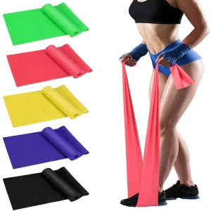 Fitness Loop Band Set for Pilates Yoga Physical Therapy Rehabilitation and Stretching