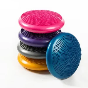 Fitness PVC Inflatable Balance Pad Thickened Explosion-Proof Balance Cushion Trainer for Exercise
