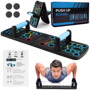Fitness Portable Foldable Gym Professional Strength Training Equipment Sit ups Push up Board Home Workout