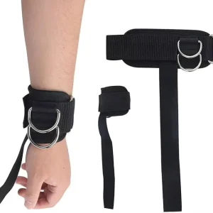 Fitness Resistance Band Gloves for Weightlifting and Pull-ups Unisex Bar Grip Wrist Strap Support Assistive Tool