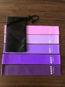 Fitness Resistance Bands Elastic Tension Rope Numbered Resistance Bands for Glutes Exercise Pull Strap for Pilates