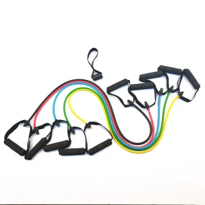 Fitness Resistance Bands Gym Sport Band Workout Elastic Bands Expander Pull Rope Tubes Exercise Equipment for Home Yoga Pilates