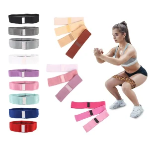 Fitness Rubber Pilates Loop Bands for Hip Thrusts