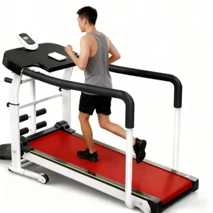 Fitness Steel Frame Sport Foldable Running Mechanical Non Motorized Office Treadmill Machine for Home