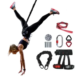 Fitness Suspension Trainer Straps Vitality Belt Yoga Pilates Reformers Elastic Band Set