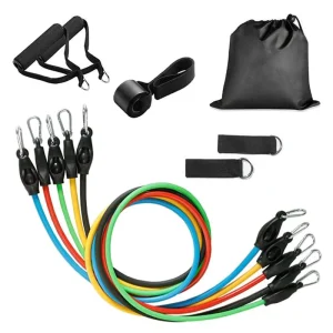 Fitness Tension Rope Set Latex Yoga Tensioner Tubes Workout Training Exercise Resistance Band