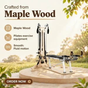 Fitness Training Equipment MJD W42A Solid Maple Wood for Full Body Exercise