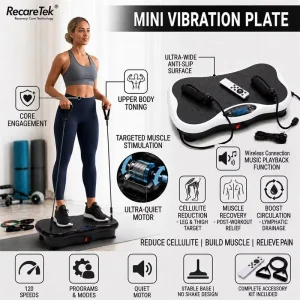 Fitness Vibration Machine Blood Circulation Vibration Plate Exercise Machine for Weight Loss Home Platform