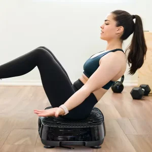 Fitness Vibration Plate Exercise Machine with Massage Function