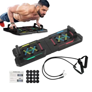 Fitness Workout Foldable ABS Muscle Strength Training Push up Bar Push up Board