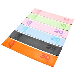 Fitness Workout Training Exercise Bands Set Elastic Rubber Gym Strength Latex Resistance Loop Bands