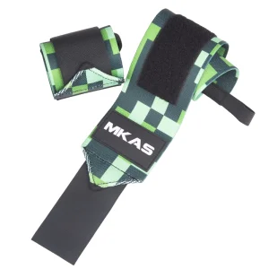 Fitness Wrist Wraps With Elastic Support Strap for Weightlifting Powerlifting Cross Training Gym Workout and Sports Use