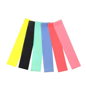 Fitness Yoga Exercise Bands Durable Latex Resistance Training Bands