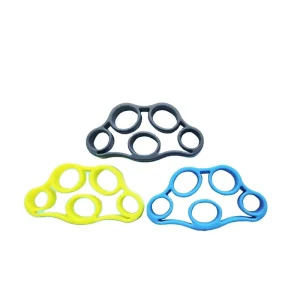 Five-Finger Silicone Grip Ring for Rehabilitation and Finger Strength Training