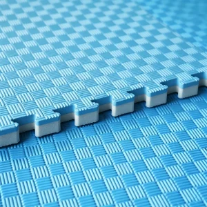 Five Line EVA Foam Mat 100x100cm Dance Aerobics Workout Mat Non Slip Waterproof Cushioned Floor Tiles Factory Direct