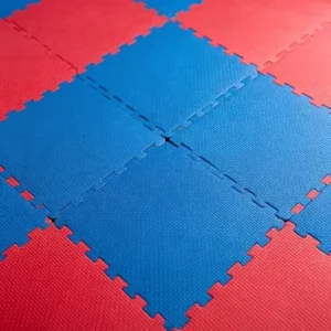 Five Line EVA Foam Mat 100x100cm High Density Gym Floor Mat Non Slip Shock Absorbing Waterproof Factory