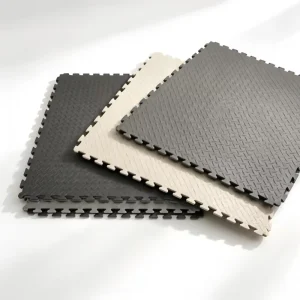 Five Line EVA Foam Mat 100x100cm Shock Proof Waterproof Non Slip Gym Floor Mat Thick Interlocking Factory