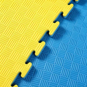 Five Line Pattern Tatami EVA Foam Mat 100x100cm Anti Slip Shock Proof Martial Arts Judo Taekwondo Floor Mat Factory