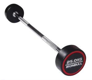 Fixed Curl Straight Barbell Set PU Barbell