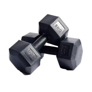 Fixed Hex Dumbbell Set 1kg-30kg for Studio