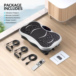 Flat Whole Body Vibration Fitness Machine, Exercise Platform