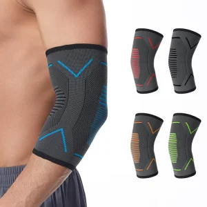 Flexible Polyester Nylon Cotton Knee and Elbow Protective Pad for Outdoor Sports