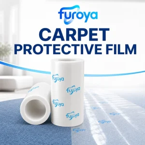 Floor Covering Film Supplier PE Soft High-Gloss Protective Film for Carpet