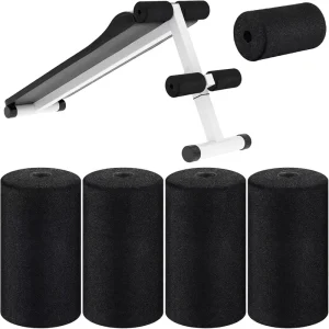 Foam Foot Pad Rollers Replacement for Exercise Machines and Home Gym Equipment