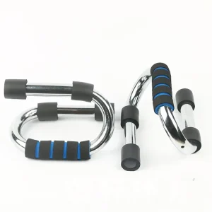 Foam-Handle Sit-Up and Push-Up Bar Stand