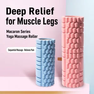 Foam Roller Set of 5, High Density EVA, Textured Grid, for Myofascial Release and Stretching