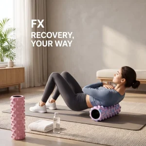 Foam Roller for Deep Tissue Muscle Massage, Exercise Recovery, Yoga, Fitness, and Physical Therapy