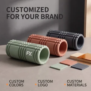 Foam Roller for Home Exercise, Muscle Relaxation, Gym Fitness, Yoga and Pilates, ABS/PVC/EVA, Hollow